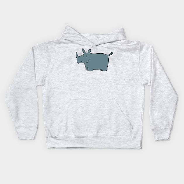 Rhino Kids Hoodie by saradaboru